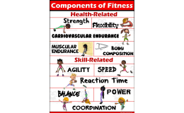PE Poster Visuals: Components of Fitness