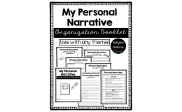 Personal Narrative Organization Booklet