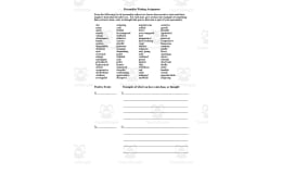 Personality Writing Assignment