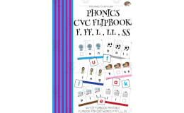 Phonics CVC flipbook F, FF, L, LL, SS