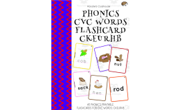 Phonics CVC Words Flashcard CKEURHB
