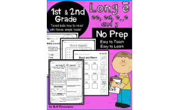 Long E Phonics – 1st & 2nd Grade Reading Unit