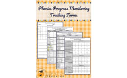 Phonics Progress Monitoring – 17 Tracking Forms