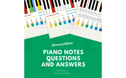 Piano Notes Music Activity
