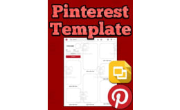 Pinterest Template (Editable on Google Slides)