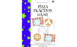 Pizza Fraction Game