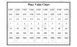 Place Value Charts and Hundreds Square