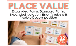 Place Value Expanded Form Standard Form & Expanded Notation Activity