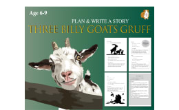Plan And Write The Story Of The Three Billy Goats Gruff (6-9 years)