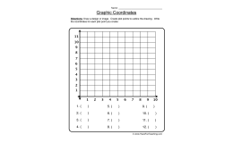Plotting Graphing Coordinates Worksheet