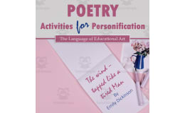 Poetry Activities for Personification w/ Emily Dickinson & 'The Wind'