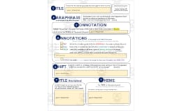 Poetry Analysis Guide TP-CASTT