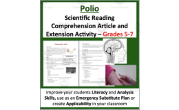 Polio - Science Reading Article - Grades 5-7