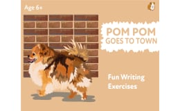 ‘Pom Pom Goes To Town’: A Fun Writing And Drawing Activity (4 years +)