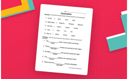 Possession &amp; Contraction Apostrophe Worksheet