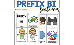 Prefix BI Sentence Reading Rings