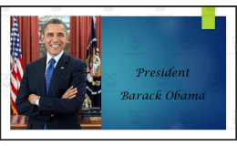 Barack Obama Biography – Comprehensive PowerPoint