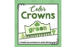 Printable Color Crowns| Learning Colors | Preschool Worksheets