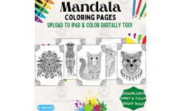 Printable Mandala Coloring Pages, Mandala Coloring Pages Stress