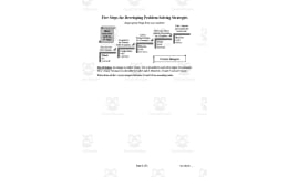 Problem Solving Strategies: Cwazy Integers | Math Worksheet