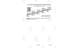 Problem Solving Strategies: Zero to One Hundred | Math Worksheet