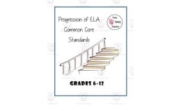 Progression of ELA Common Core Standards