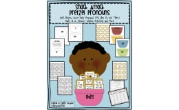 Pronoun Sort, Worksheets and Fun