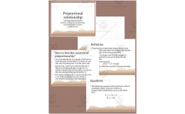 Proportional Relationship Editable PowerPoint 8.EE.B.5