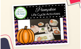 Pumpkin Life Cycle Activities