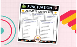 Punctuation Practice Worksheets - Periods, Question Marks, Exclamation