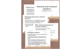 Rational and Irrational Numbers Editable PowerPoint 8.NS.A.1