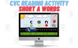 Read CVC short a words