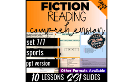 Reading Comprehension Passages Fiction Set 7 - Sports (PPT)