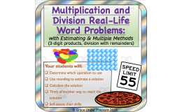 Real-Life Long Division & Multiplication Problems