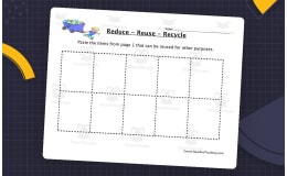 Reduce, Reuse, Recycle Worksheet