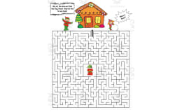 Reindeer Maze