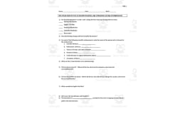 Revolution Study Guide