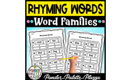 Rhyming Words - Word Families