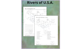 Rivers of the United States – Labeled Map