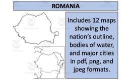 Romania Map Resoures