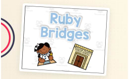 Ruby Bridges Timeline Cut and Paste