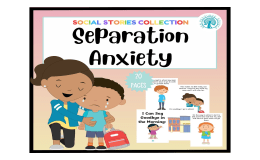 Saying Goodbye in the Morning Separation Anxiety Social Story