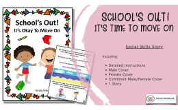 School's Out | Social Skills Story