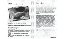 Science Natural Selection Case Study: Use It Or Lose It