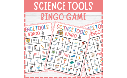 Science Tools & Lab Safety Bingo Game Printables