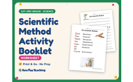 Scientific Method Activity Booklet – 1st-3rd Grade Experiments
