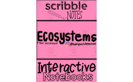 Ecosystems Scribble Notes – Interactive Journal