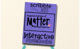 Scribble Notes - Interactive Notebook- Properties and States of Matter