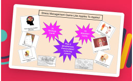 SEL Stress Management Game + Coloring Pages