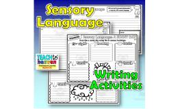 Sensory Language: Descriptive Writing Activities 2